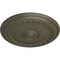 Ekena Millwork Brunswick Ceiling Medallion (Fits Canopies up to 4 1/2"), Hand-Painted Witch Hazel, 27"OD x 2 1/2"P CM27BRWHF - alternate 3